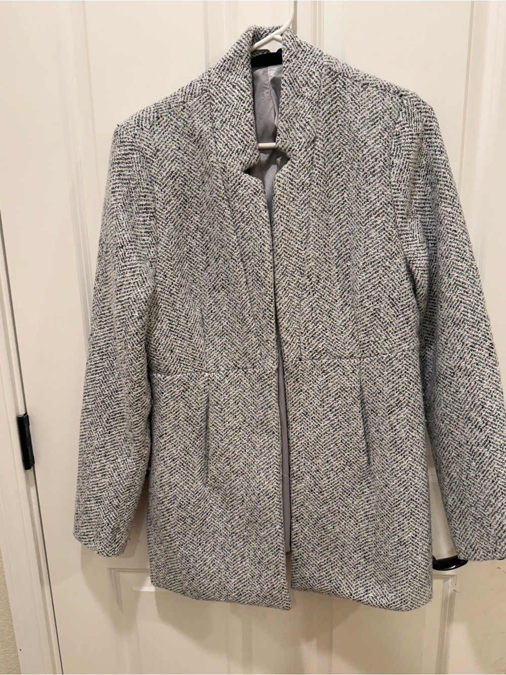 VICI Pocketed Heather Grey Coat